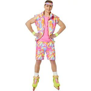 New Ken Barbie the Movie Skating Rollerblading Halloween Costume Outfit Small